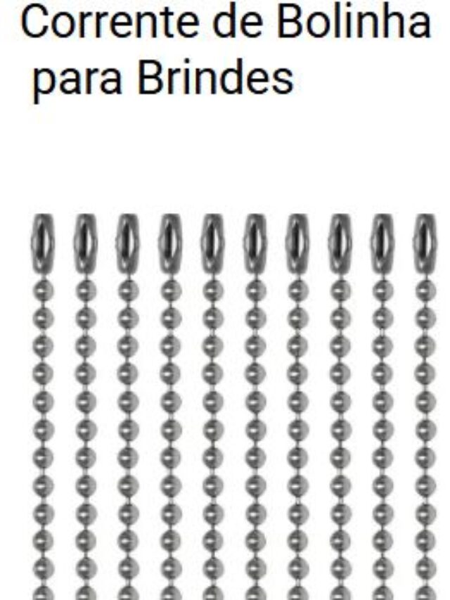Corrente de bolinha