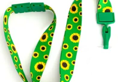 Cordão de Girassol – Identificação para Deficiências Ocultas com Trava de Segurança