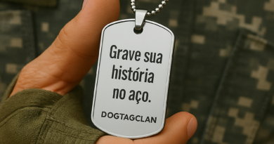 Colar Dog Tag Militar Personalizada com Estilo e Resistência – DogTagClan
