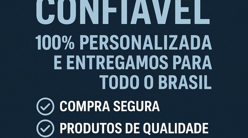 Imagem promocional com selo de confiança da DogTagClan, especializada em dog tags personalizadas desde 2015 com entrega para todo o Brasil.