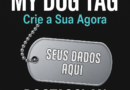 My Dog Tag personalizada com nome e dados – crie sua plaqueta agora no site da DogTagClan