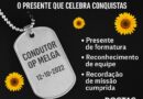 Dog Tag personalizada com frase “Uma placa, uma história” – Presente simbólico para formatura ou conquista.