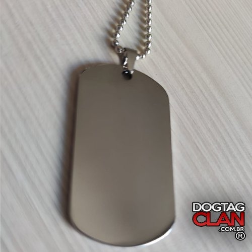 dog tag resistente grossa
