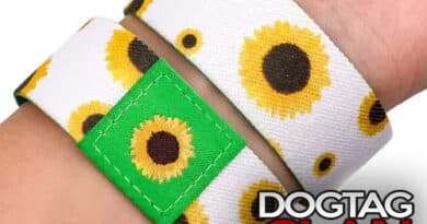 Pulseira Girassol para Identificação de Deficiências Invisíveis – DogTagClan
