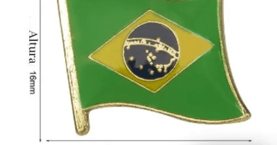 Pin personalizado de estado ou município em metal, fabricado sob medida pela DogTagClan para representar identidade regional, cidades e estados do Brasil.