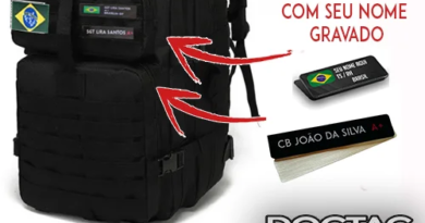 Equipamentos táticos e artigos militares da DogTagClan como mochila militar 50 litros e acessórios resistentes