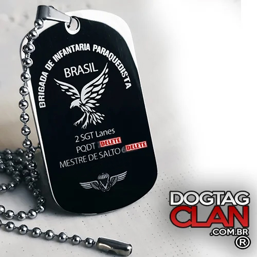 Dog tag Brigada de infantaria de paraquedista