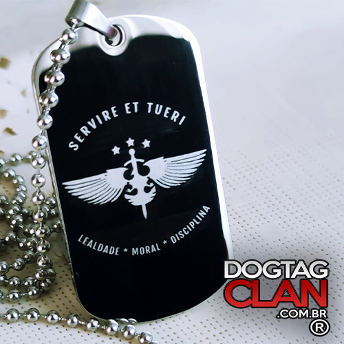 Dog tag servire et tueri