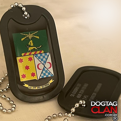 Dog Tag plaqueta  Om 4º BIB