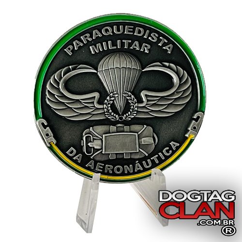Challenge Coin Moeda militar paraquedista-0