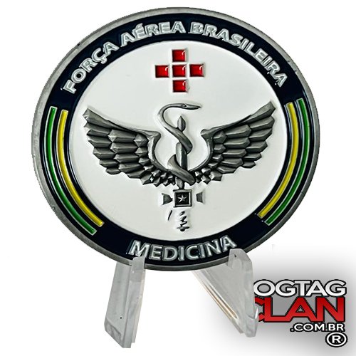 Moeda militar Médico Fab Medicina