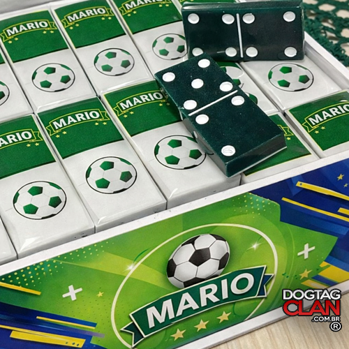 Dominó Personalizado time de futebol-3