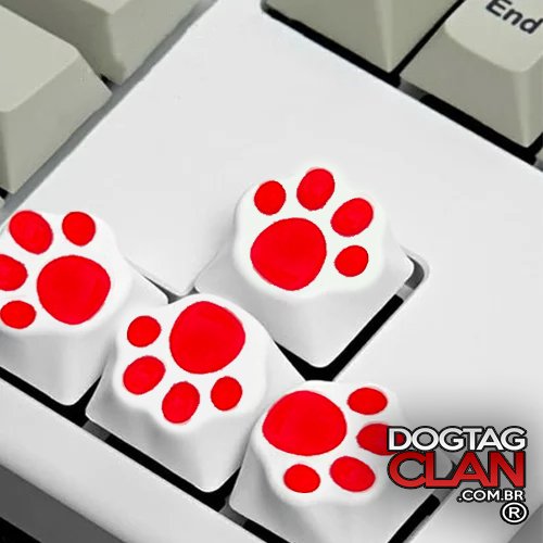 Keycap Tecla Teclado Cat Claw Cat Palma