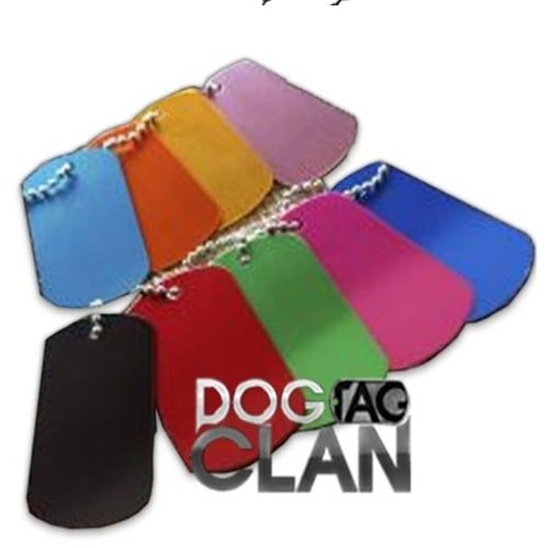 Dog Tag Colorida