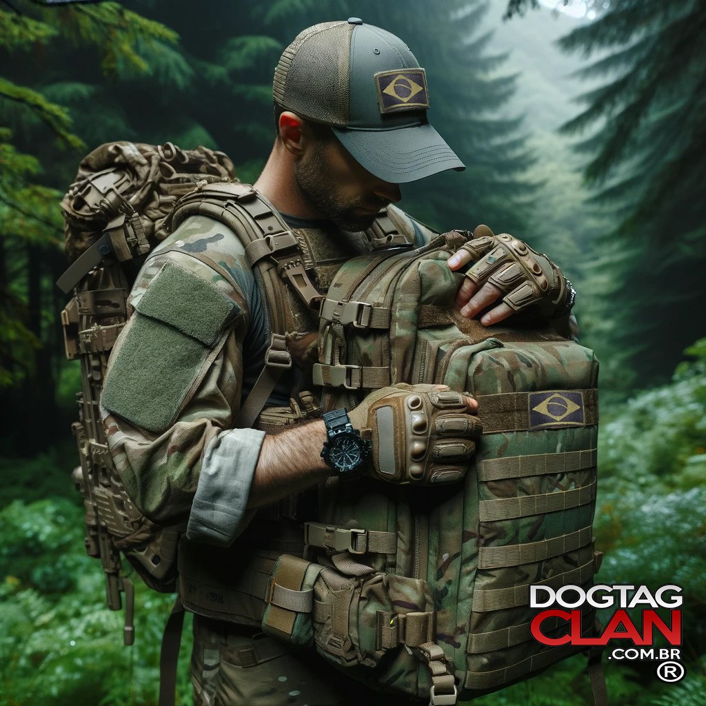Mochila Militar Tática Pack Dogtagclan-4