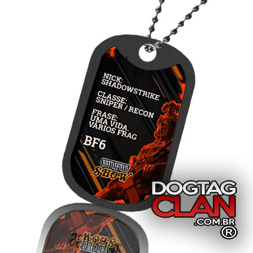 Dog Tag BF6 Personalizada