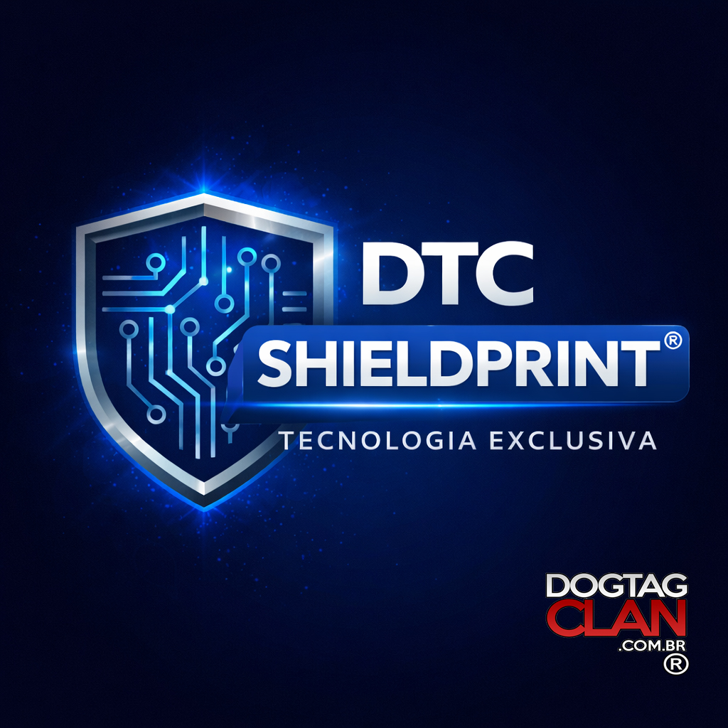 Crachá Doença de Parkinson – Cordão Tulipa Vermelha com QR Code-3