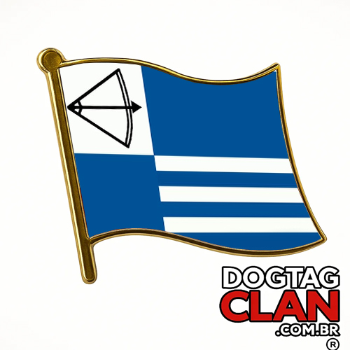 Pin Bandeira de São Félix – Bahia em Metal Personalizado
