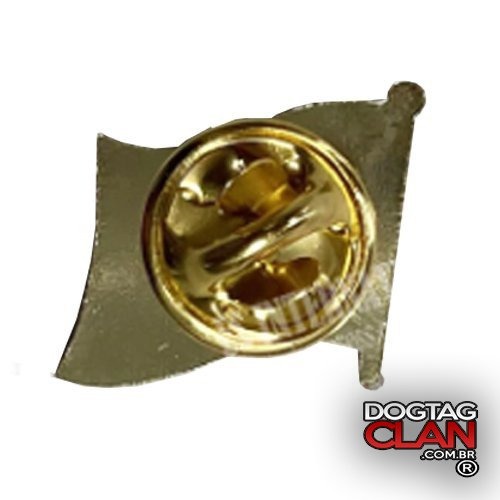 Pin Lapela Bandeira do Brasil em Metal – Broche Patriótico-1