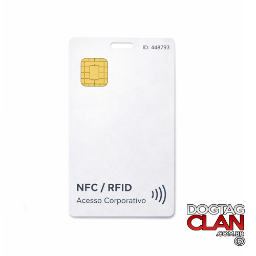 Crachá PVC Personalizado para Empresas – Com Logo, Nome e QR Code-2