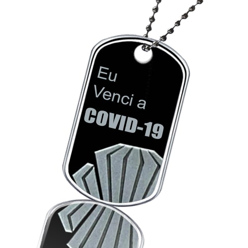 Dog Tag - Venci o Covid-19