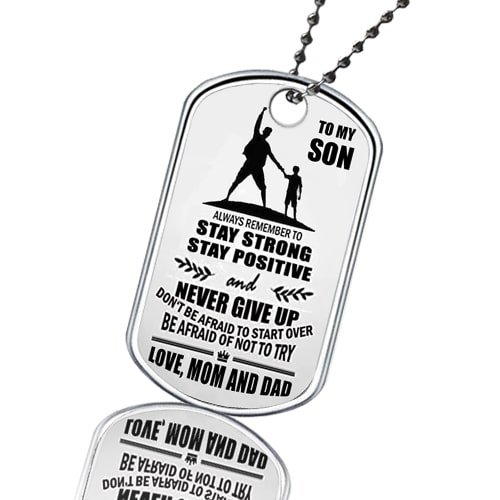 Dog Tag To My Son