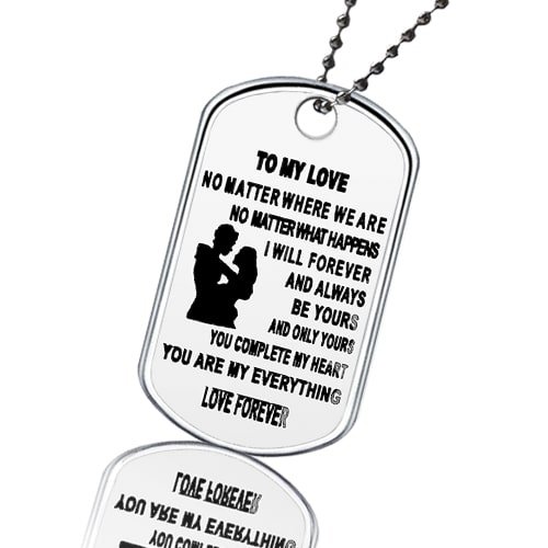 Dog tag To My Love